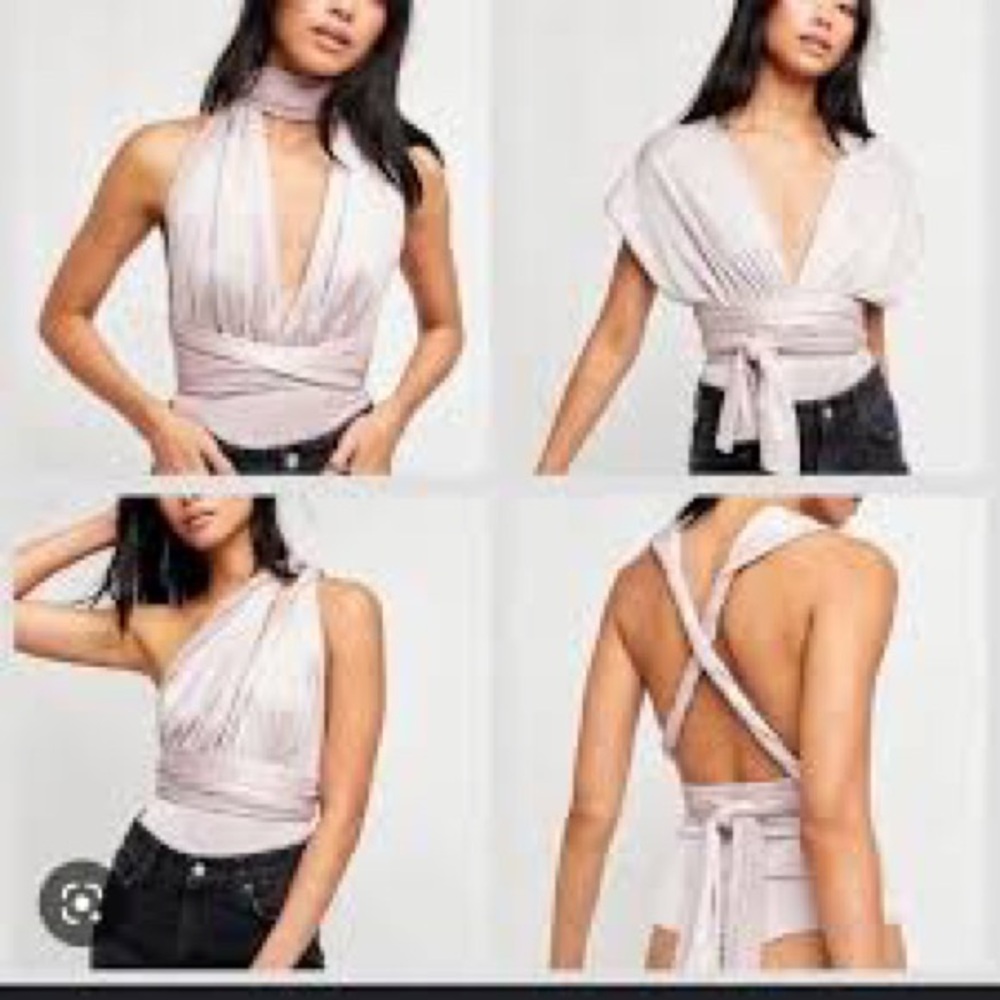 NWT Free People wear 100 ways bodysuit